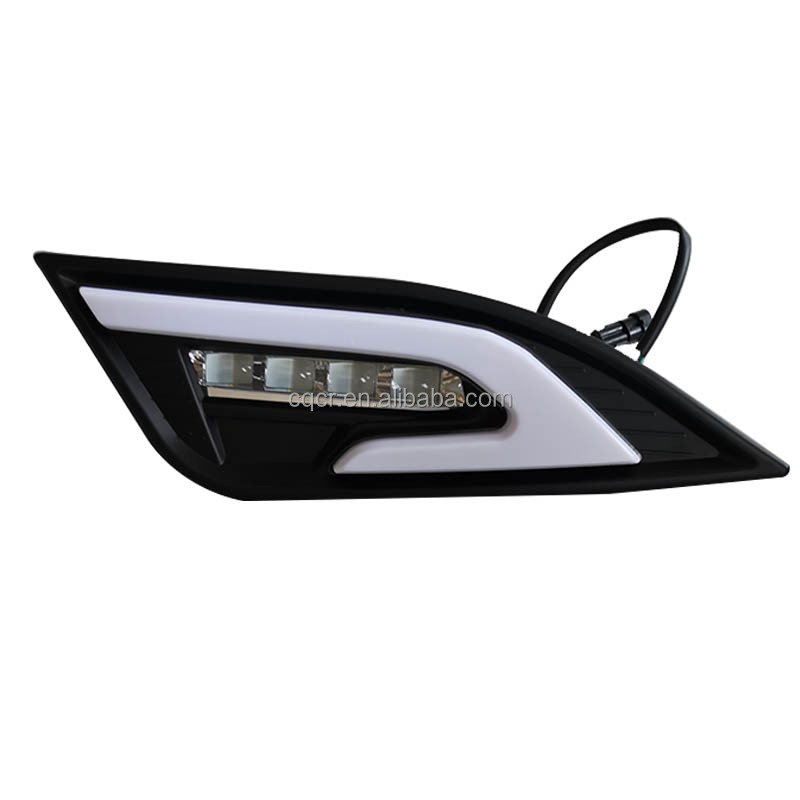 HC-B-4231-1 Daytime Running Rear Tail Light Cover Vehicle Accessories with Front Fog Lamp LED Flash Halogen Headlight Bus Truck